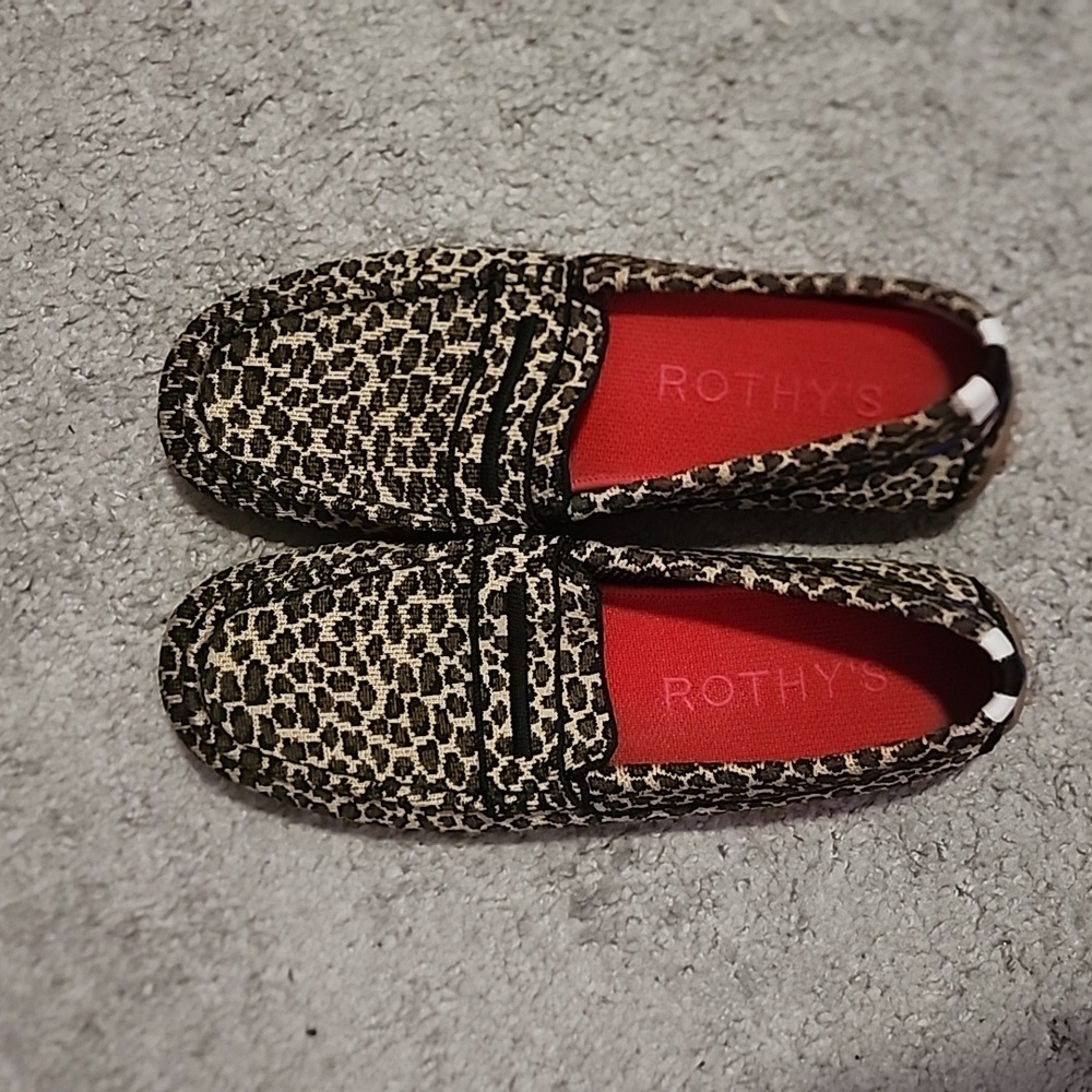 Rothy's Leopard The Driver 8.5
